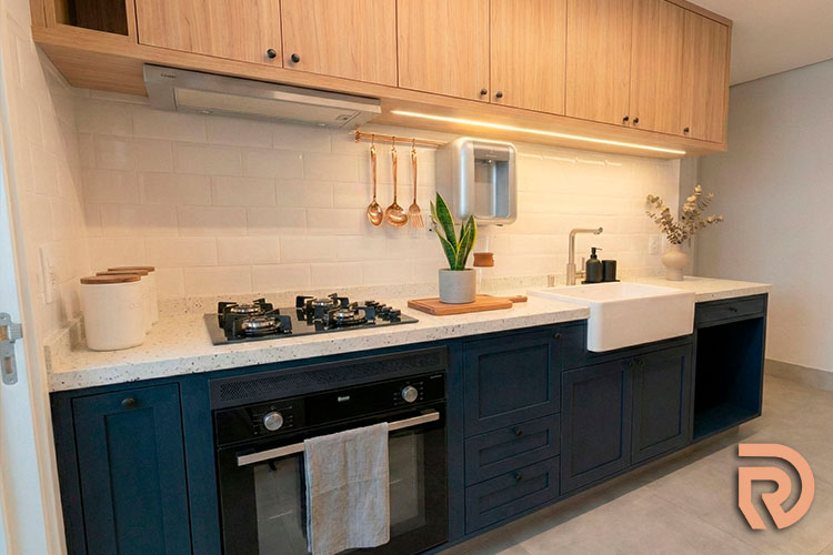 Sala de Estar com marcenaria planejada